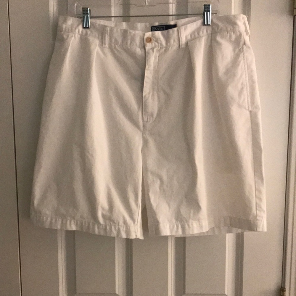 Polo by Ralph Lauren Tyler White Men’s Cotton Shorts 38